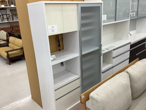 食器棚 中古のレンジボード 中古