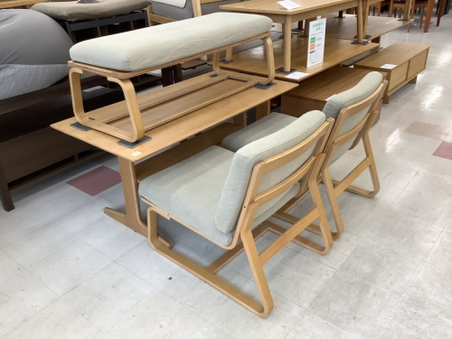 無印良品のダイニングセット