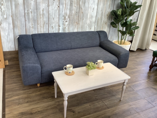 IDEE（イデー）】お部屋が広く見える3人掛けソファ（PLAISIR