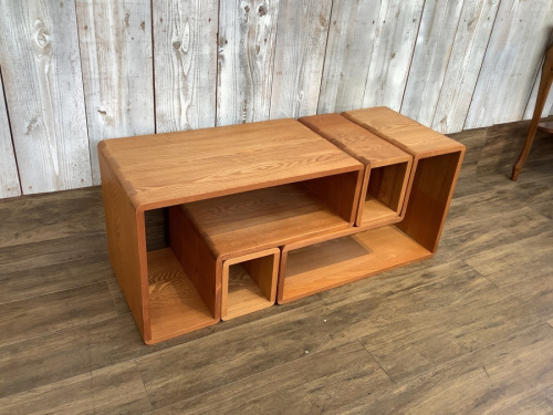 unico　家具　中古の無垢材　ラック　中古