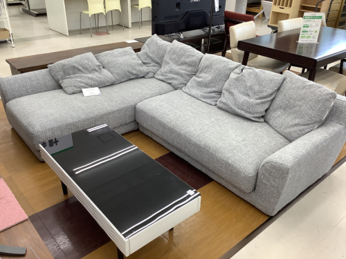 中古家具　千葉のカウチソファ　中古　千葉