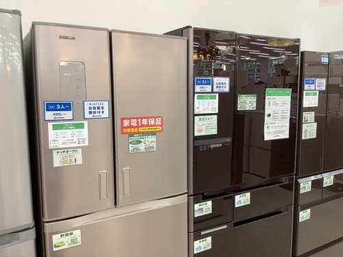 中古家電の冷蔵庫