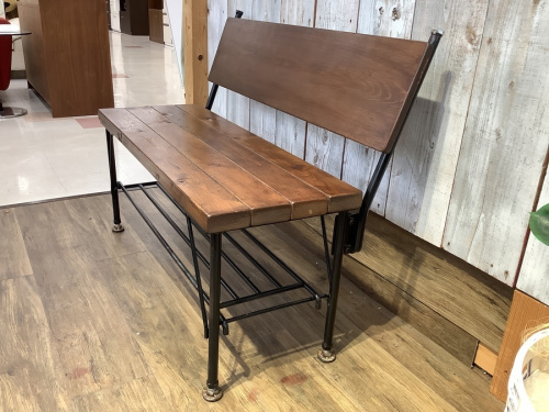 インダストリアルのインダストリアル　ベンチ　中古