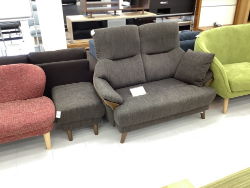 ダイニングセット　中古の無印良品　ソファ