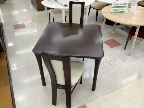 ダイニング3点セットのkarimoku