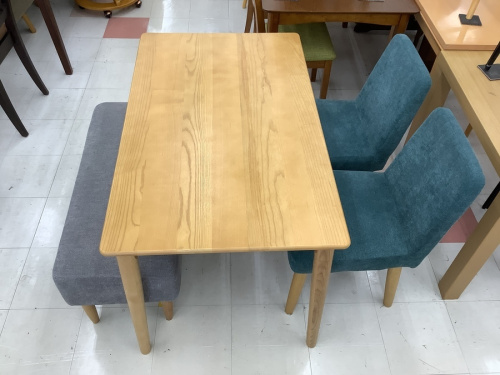 スマホで購入】B-COMPANY (ビーカンパニー) ダイニング4点セット