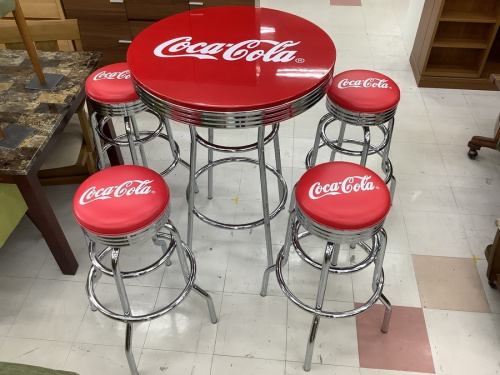テーブルのバーカウンターテーブル5点セット