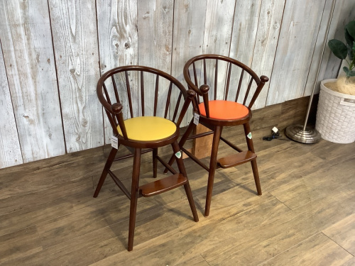 中古家具のベビーチェア