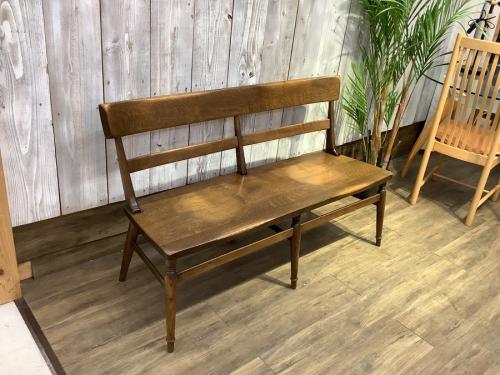 中古家具のベンチ