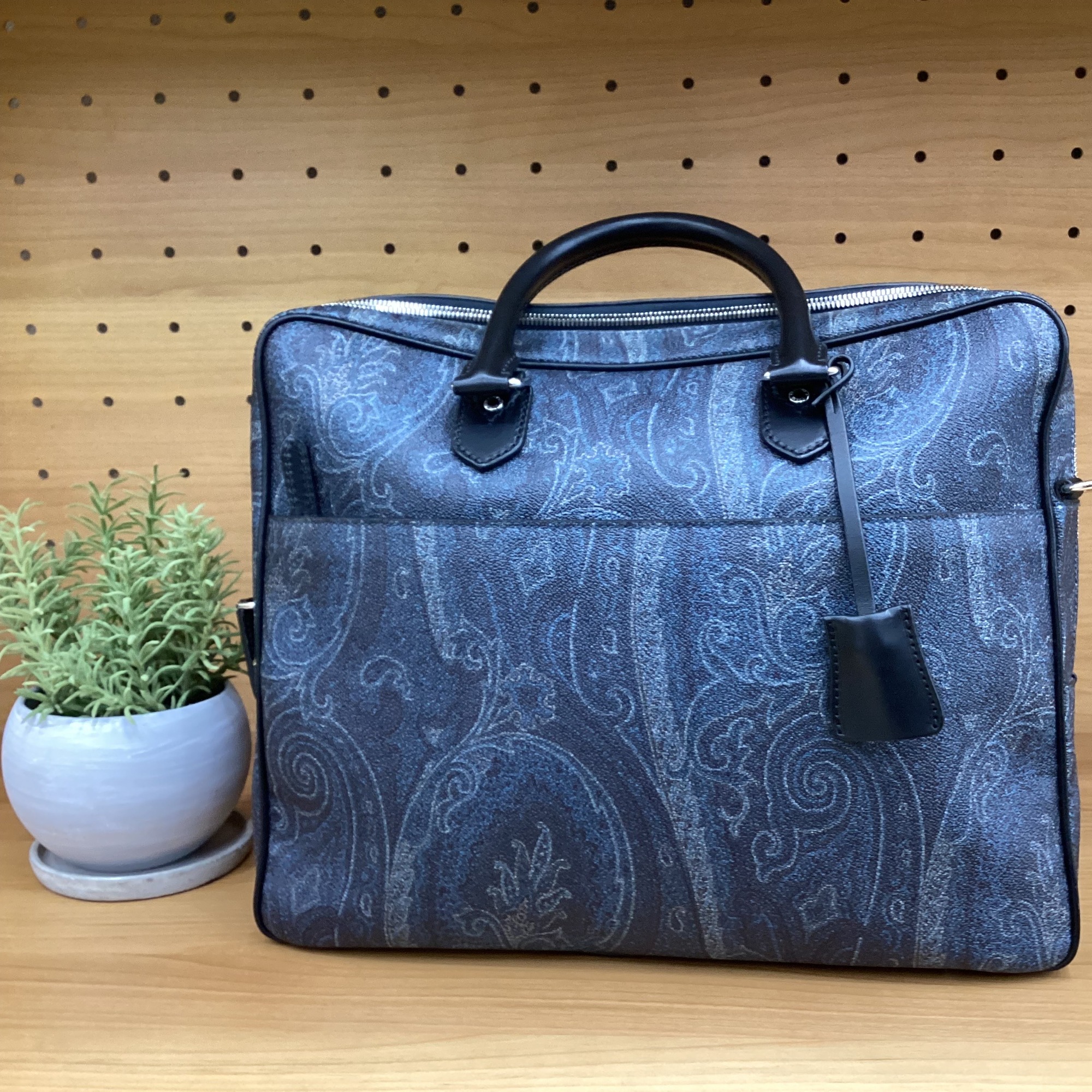 美品✨️　ETRO　エトロ　ビンテージ　ブリーフケース　ビジネスバッグ 楽天市場】【バッグ】ETRO エトロ ペイズリー柄 ブリーフケース