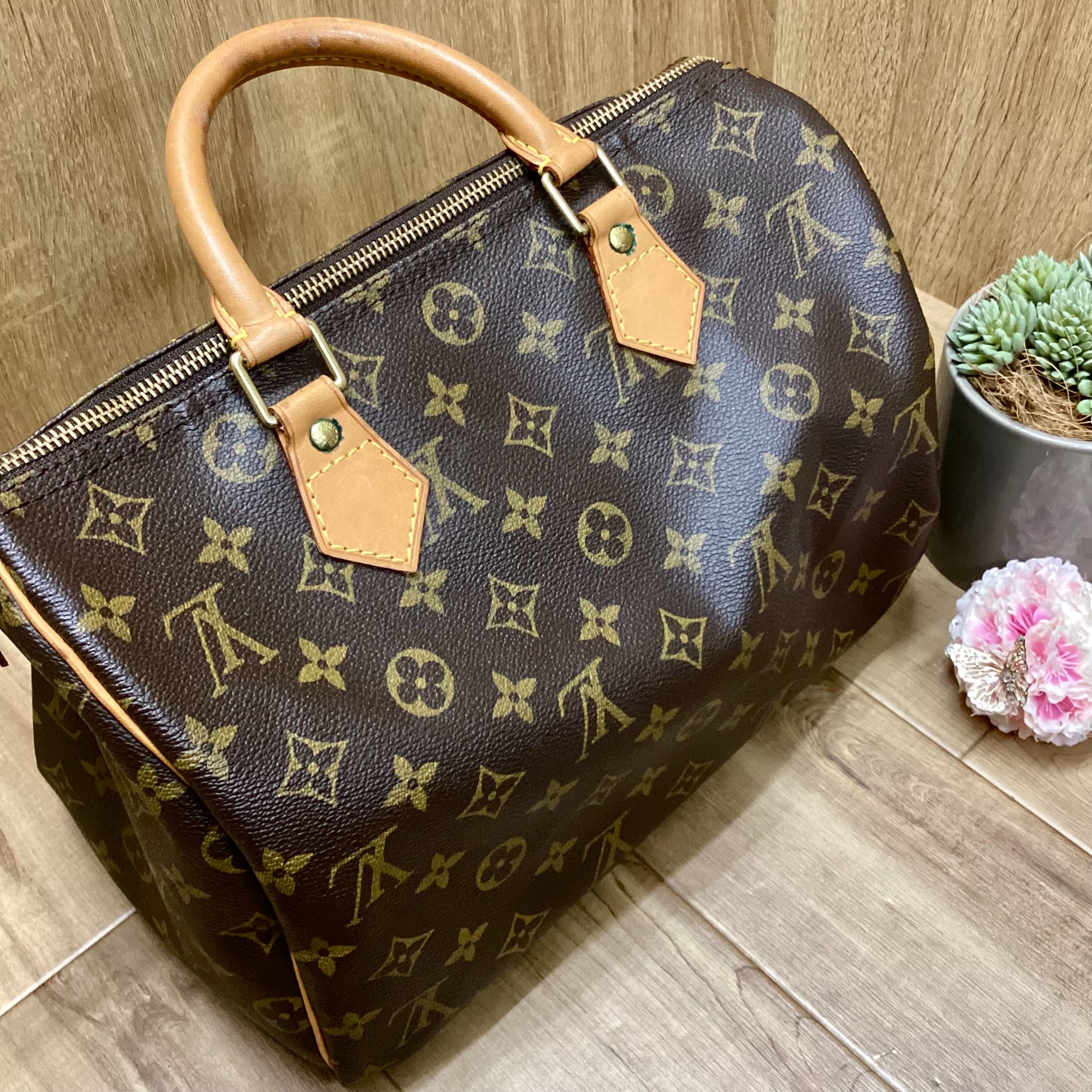 Louis Vuitton　ルイヴィトン　スピーディ30 スピーディ・バンドリエール 30 モノグラム｜ルイ・ヴィトン