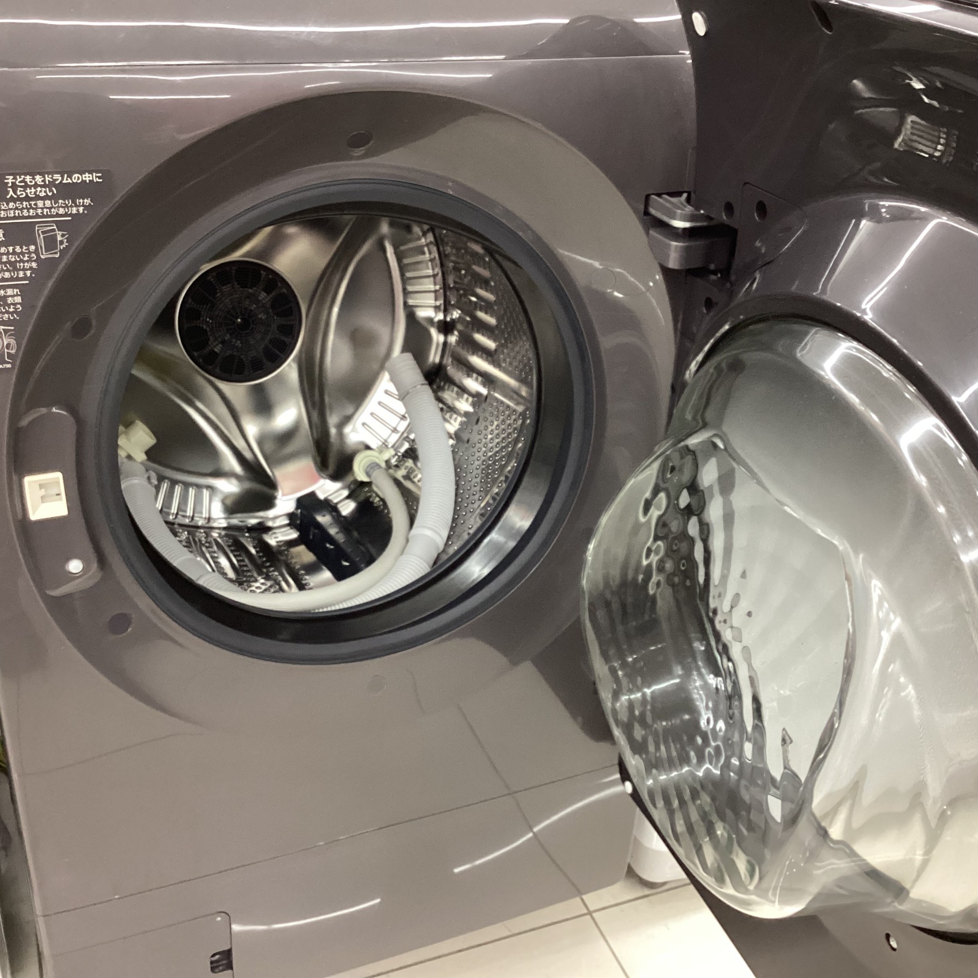 SHARPのドラム式洗濯機 ES-X12C-TR が入荷しました‼｜2025年10月