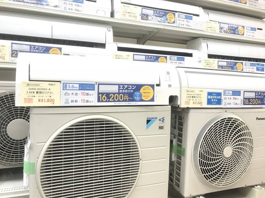 エアコン続々と展示中！！CORONA（コロナ）2.2kw壁掛けエアコンのご 