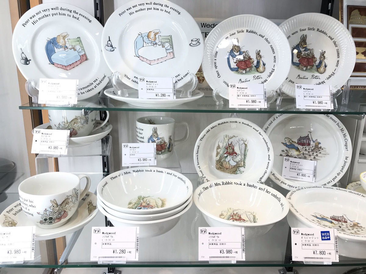 洋食器買取強化中！！ピーターラビット多数入荷しております！【堺福田