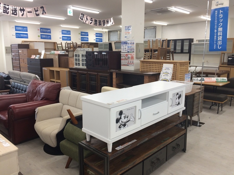 いつもミッキーと一緒♪♪ディズニーのテレビボードのご紹介です！ 【トレファク堺福田店】 [2019.09.20発行]｜リサイクルショップ トレジャーファクトリー（トレファク）堺福田店