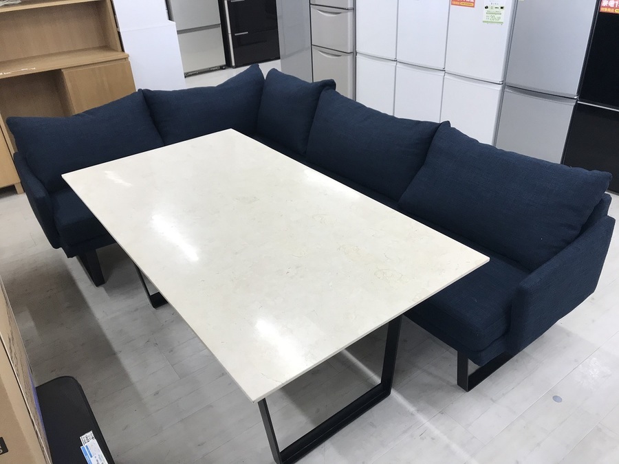ダイニング5点セットTrand120【トレファク堺福田店】 天然大理石♪ダイニングセット新入荷【堺福田店】｜2020年02月24日