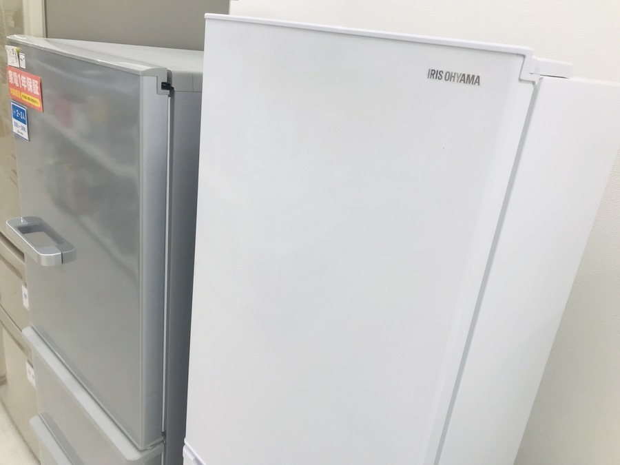 安心の1年保証付き！IRIS OHYAMA 2ドア冷蔵庫　2022年製　162L 62L 【トレファク堺福田店】 安心の6ヶ月保証付き！IRIS OYAMA 2ドア冷蔵庫 2021年製 162L