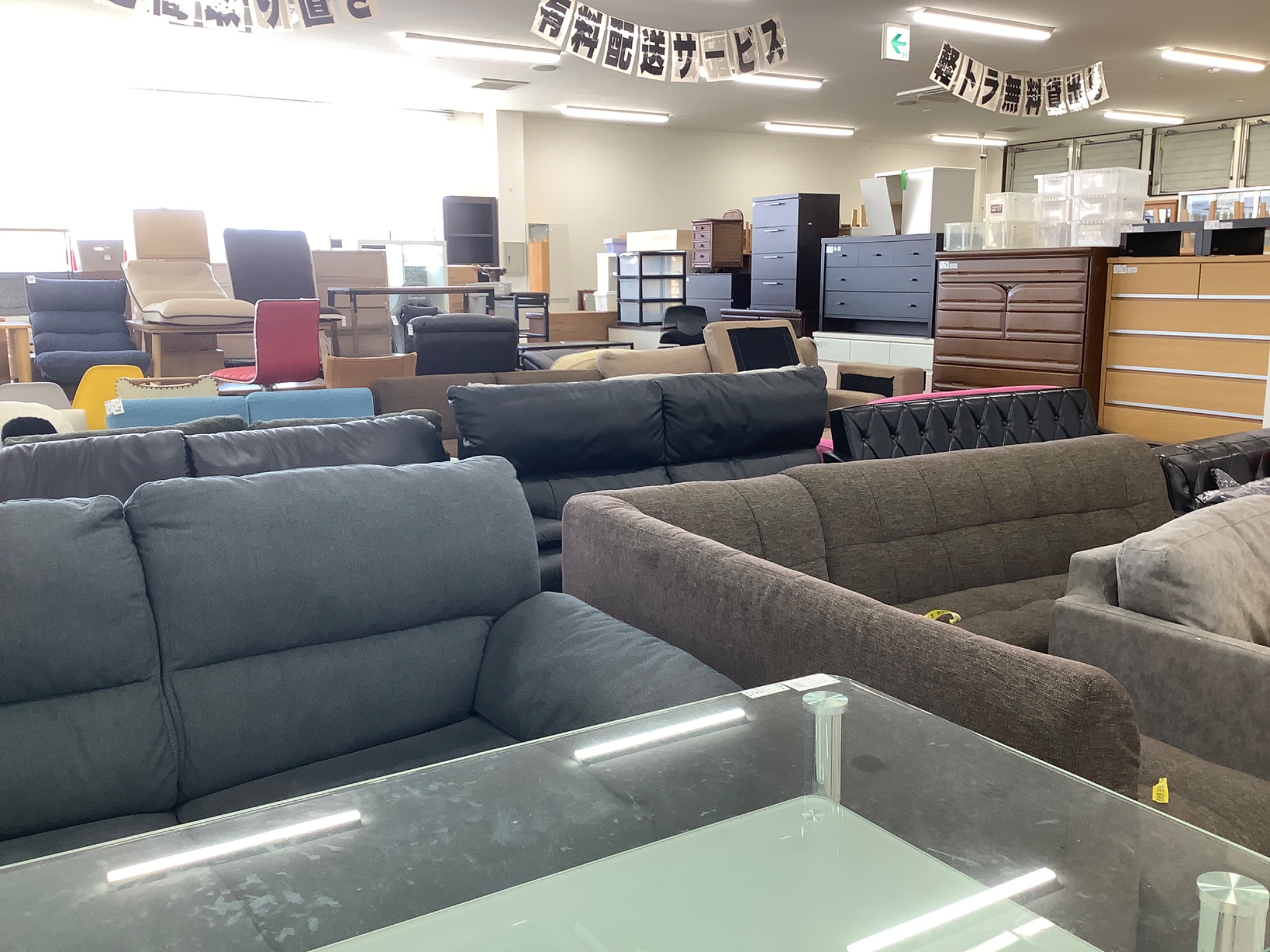 超美品！ 土井インテリア グレーレンジボード 【トレファク堺福田店】 シンプルなスリムレンジボードをご紹介です！！｜2022年10月02日