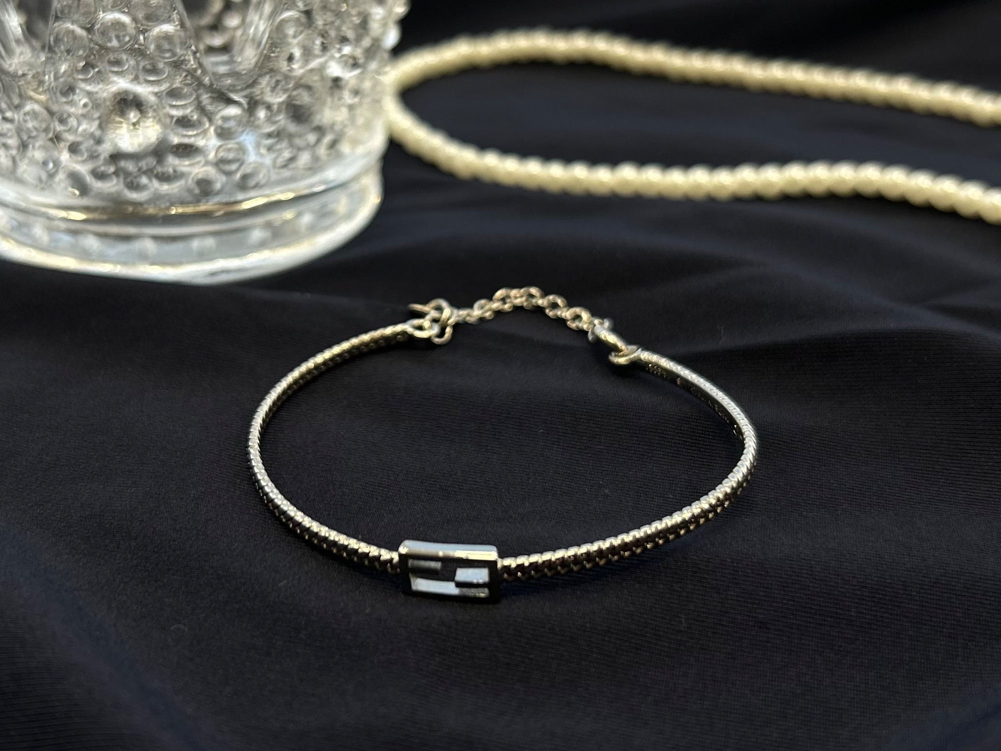 ファッションのアクセントFFバケットリングチェーン・メタル