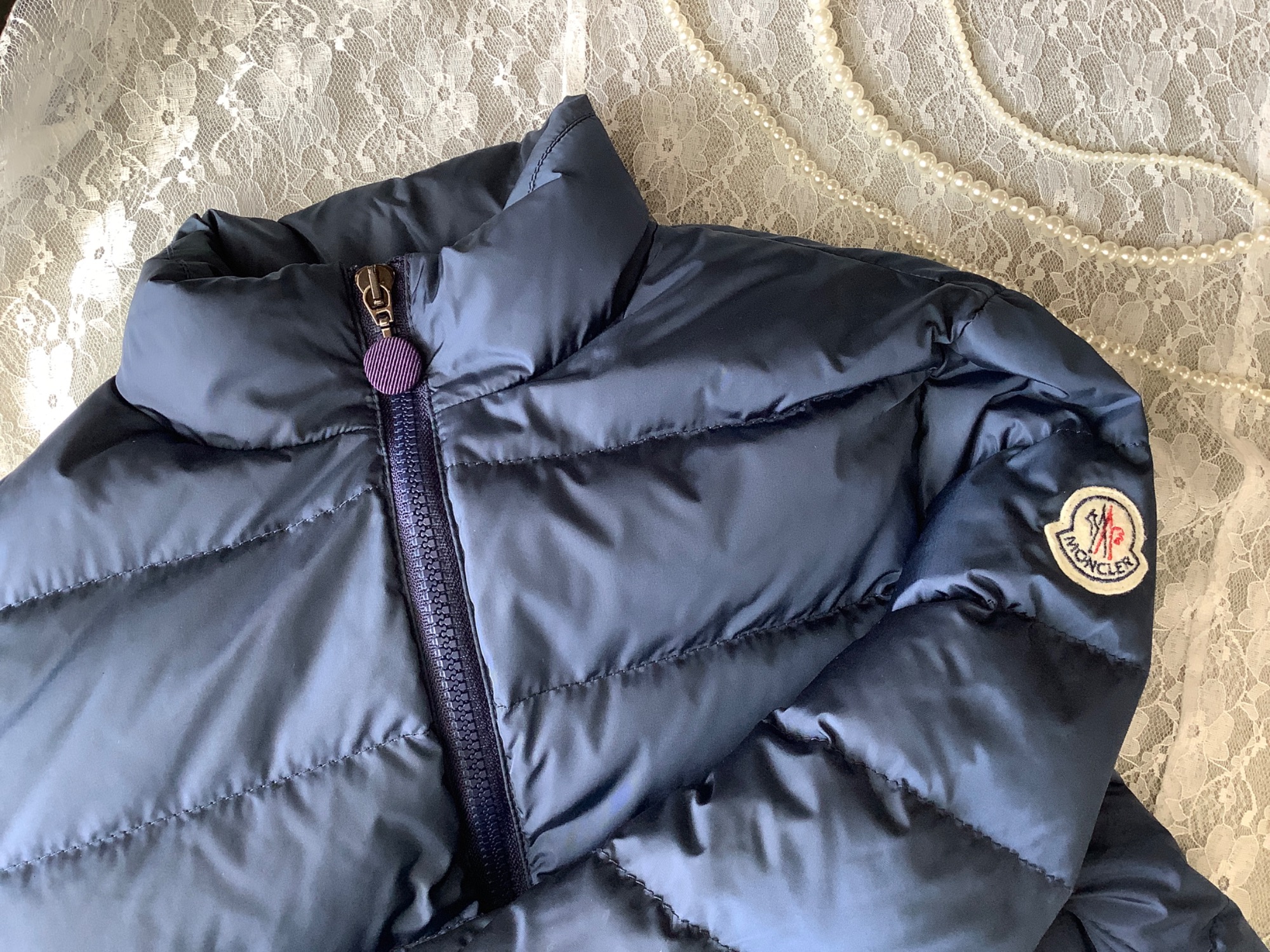 【美品】MONCLER × SACAI SARINAウールダウン 00 MONCLER と sacai が約10年ぶりとなるコラボレーションアイテム