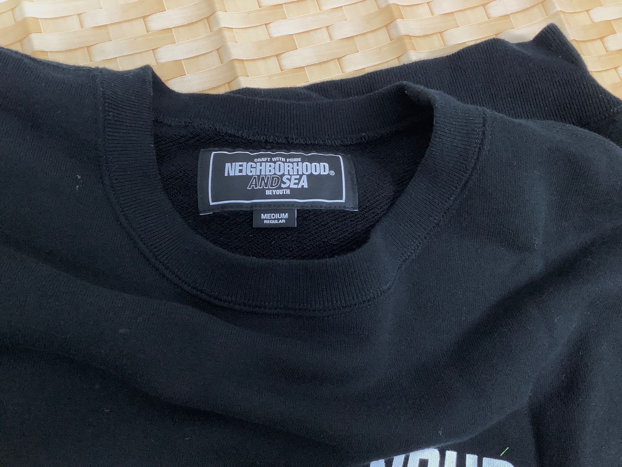 NEIGHBORHOOD×WIND AND SEA】オシャレなロゴが目を惹く