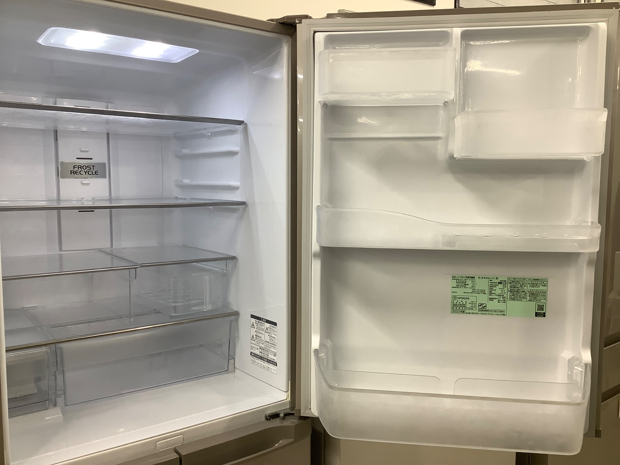 安心の1年保証付き❗️IRISOHYAMA1ドア冷蔵庫2023年製85L【トレファク堺福田店】 最大の1年保証付きで安心。家電の買い替えはトレファクへ｜2025年10月