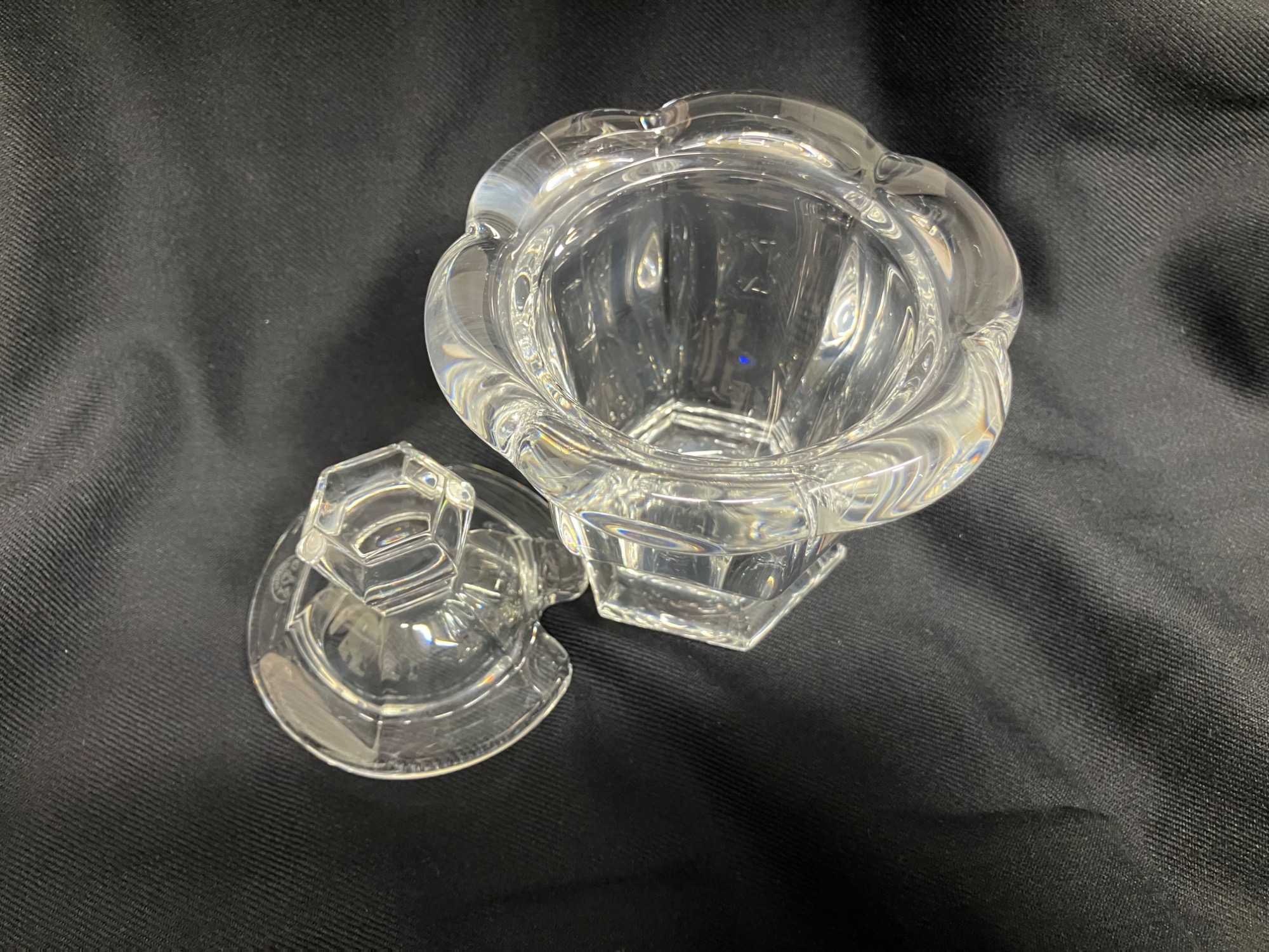 『非売品』Baccarat - 2020 Baccarat 【バカラ】の美しく輝くジャムポットです、何を入れましょ