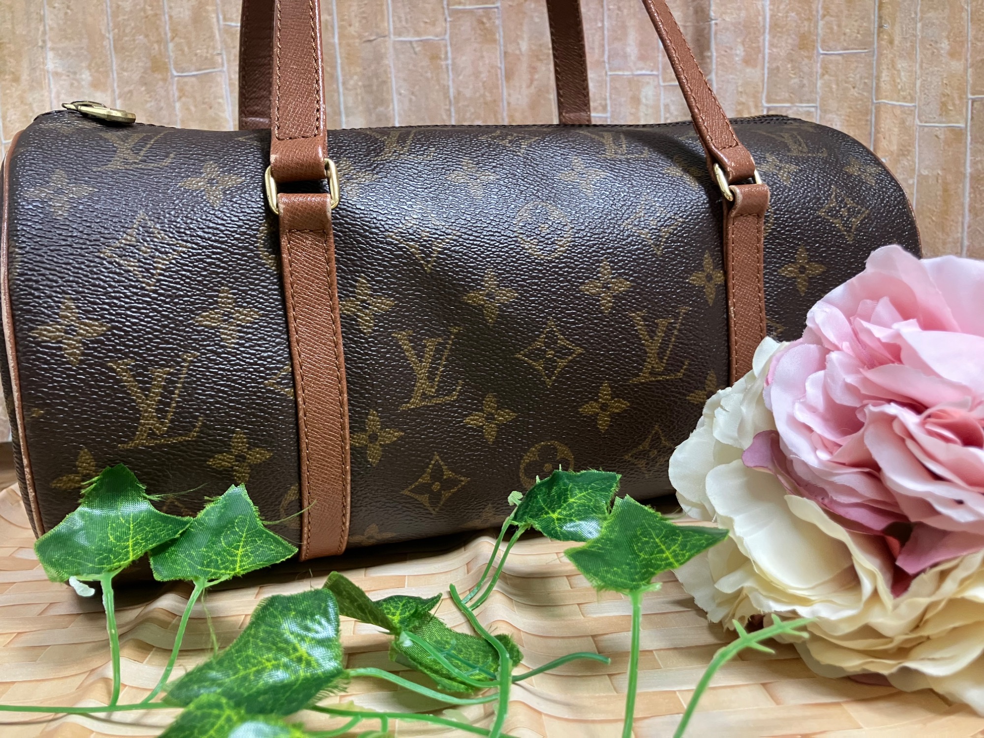 LOUIS VUITTON パピヨンGM 中古・古着通販】LOUIS VUITTON (ルイ ヴィトン) ハンドバッグ