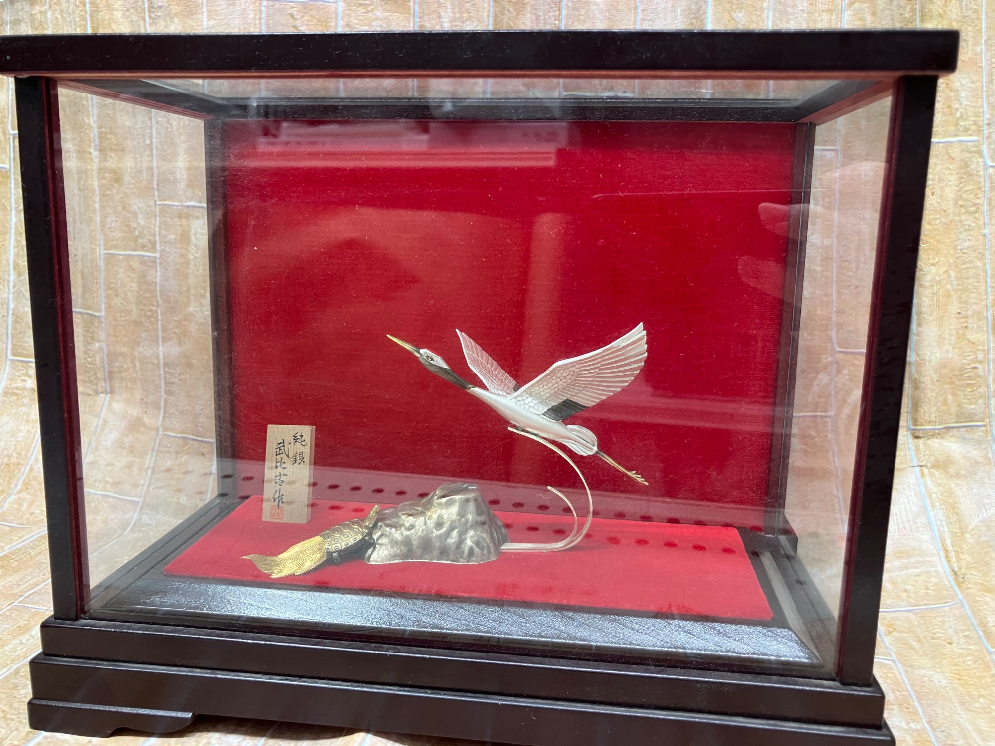 縁起のいい、鶴亀置物【武比古/タケヒコ】純銀 入荷しました。｜2026年