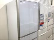 リサイクルショップどりーむ荒田店 No9316 冷蔵庫　６ドア　大型　５６５L　日立　自動製氷機能付き♪　動作確認OK♪　清掃済♪　 日立 冷蔵庫【標準設置費込み】 HXCCシリーズ 6ドア フレンチドア