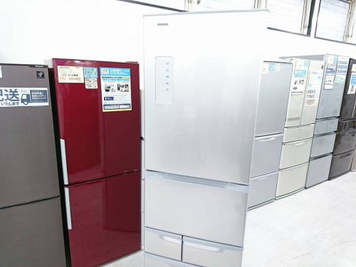 安心の6ヶ月保証付き！TOSHIBA 5ドア冷蔵庫 2017年製【トレファク堺