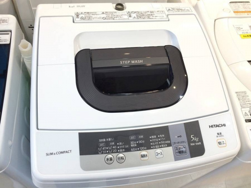 生活家電の洗濯機