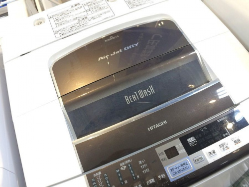 生活家電の洗濯機
