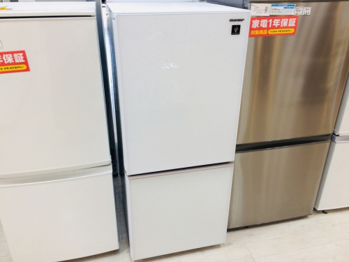 SHARP 2ドア冷蔵庫 2019年製　137L【トレファク堺福田店】 SHARP 2ドア冷蔵庫 2019年製 137L【トレファク堺福田店】