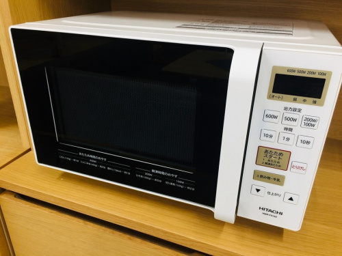 キッチン家電の電子レンジ