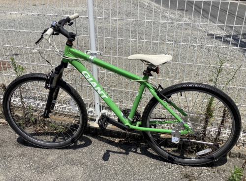 アウトドアの自転車