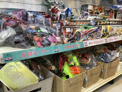 おもちゃ買取の仮面ライダー買取