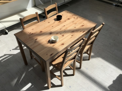 IKEA（イケア）のヨックモックダイニングセットのご紹介【堺福田