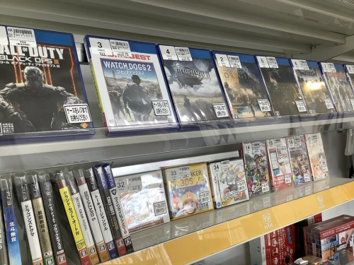 ゲームソフト　買取の中古ゲーム　大阪