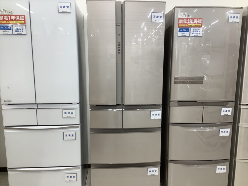 冷蔵庫の6ドア冷蔵庫