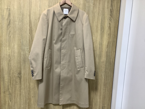 コートのボンディングギャバステンカラーコート