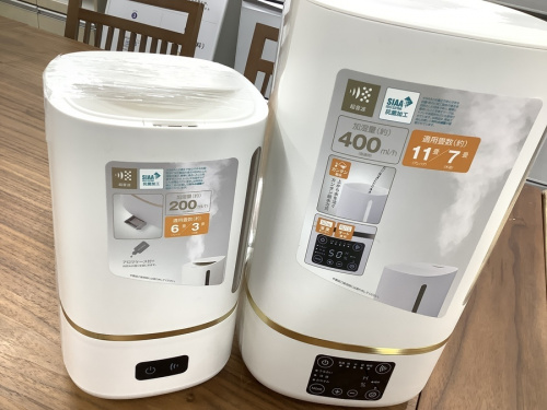 小家電の加湿器