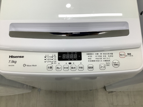 全自動洗濯機のHisense