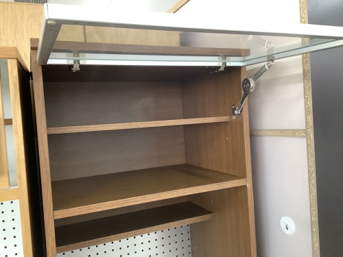 キッチン収納の1枚扉レンジボード