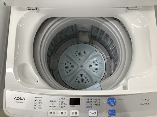 全自動洗濯機のAQUA