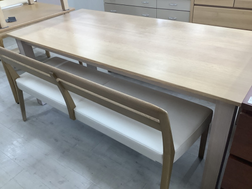 テーブルのベンチダイニング3点セット