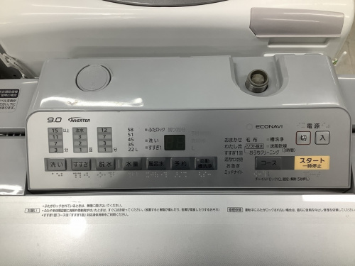 全自動洗濯機のPanasonic