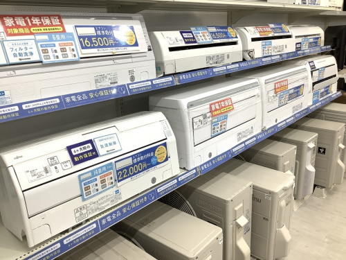 季節家電のエアコン