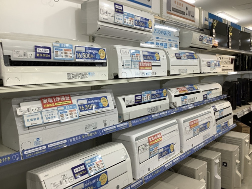 季節家電のエアコン