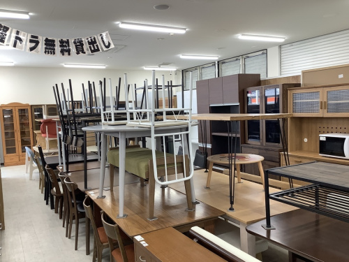 レンジボードのダイニングセット